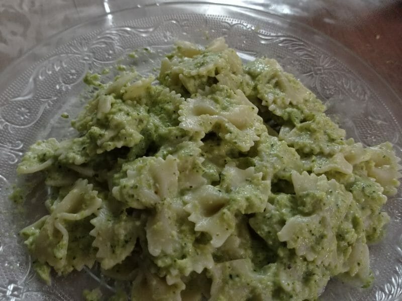 Cliquez pour zoomer ! Farfalle à la crème de courgettes Thermomix par cecilia_jade