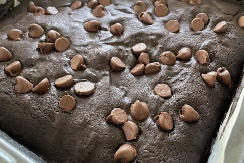 Cliquez pour zoomer ! Kladdkaka – Gâteau au chocolat suédois Thermomix par misssoluna