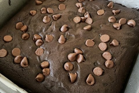 Cliquez pour zoomer ! Kladdkaka – Gâteau au chocolat suédois Thermomix par misssoluna