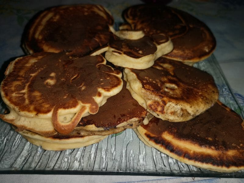 Cliquez pour zoomer ! Pancakes à la banane Thermomix par Mumu66