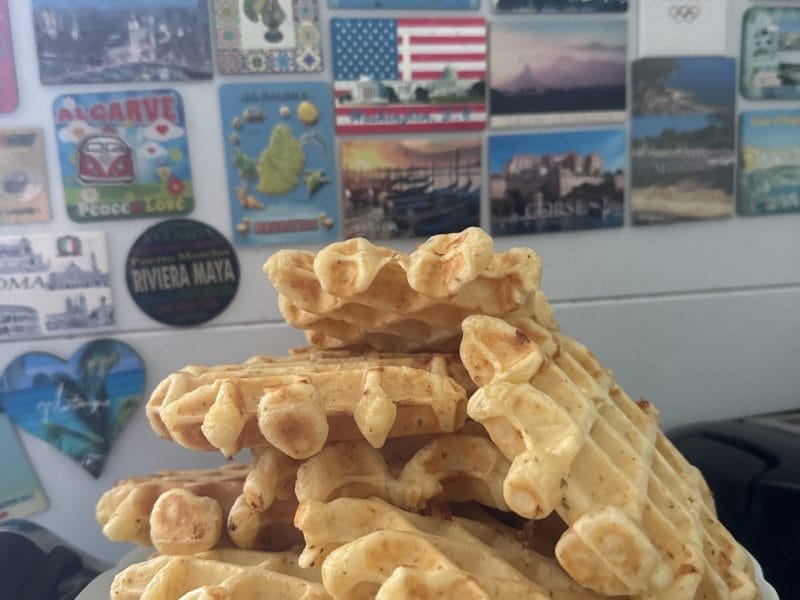 Cliquez pour zoomer ! Gaufres au chorizo Thermomix par catharina