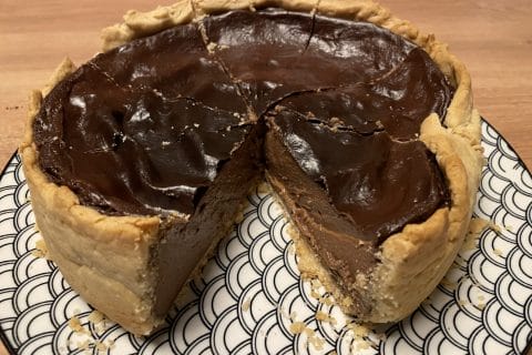 Cliquez pour zoomer ! Flan pâtissier au chocolat Thermomix par umati