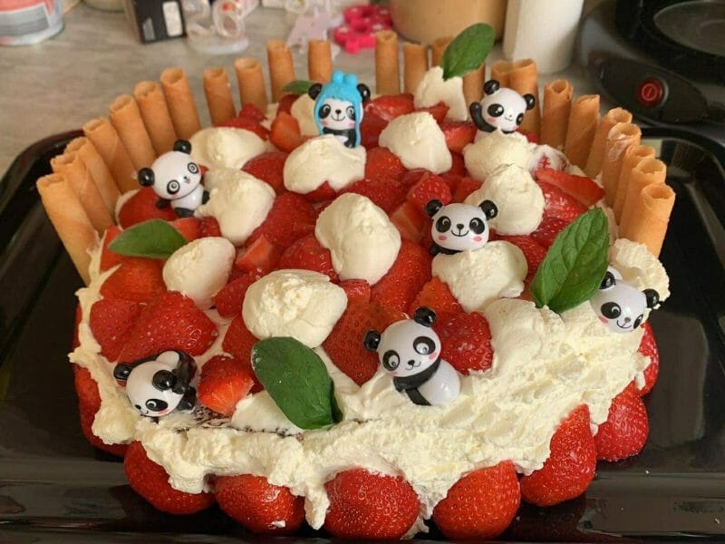 Cliquez pour zoomer ! Shortcake aux fraises Thermomix par emilie_mimi5195