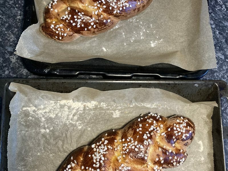 Cliquez pour zoomer ! Brioche tressée à la mie filante Thermomix par daiga