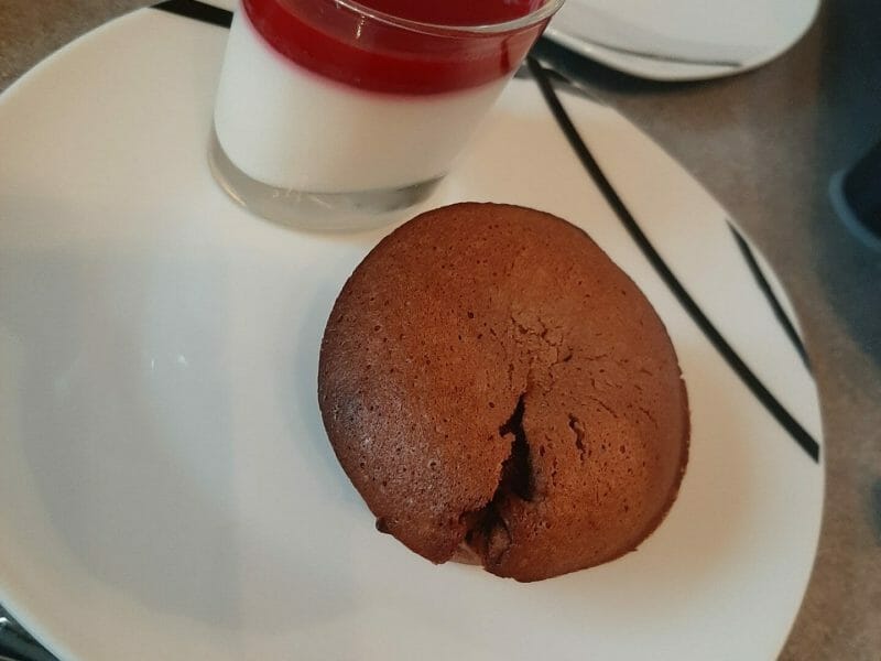 Cliquez pour zoomer ! Moelleux au chocolat cœur fondant Thermomix par laetitia64100