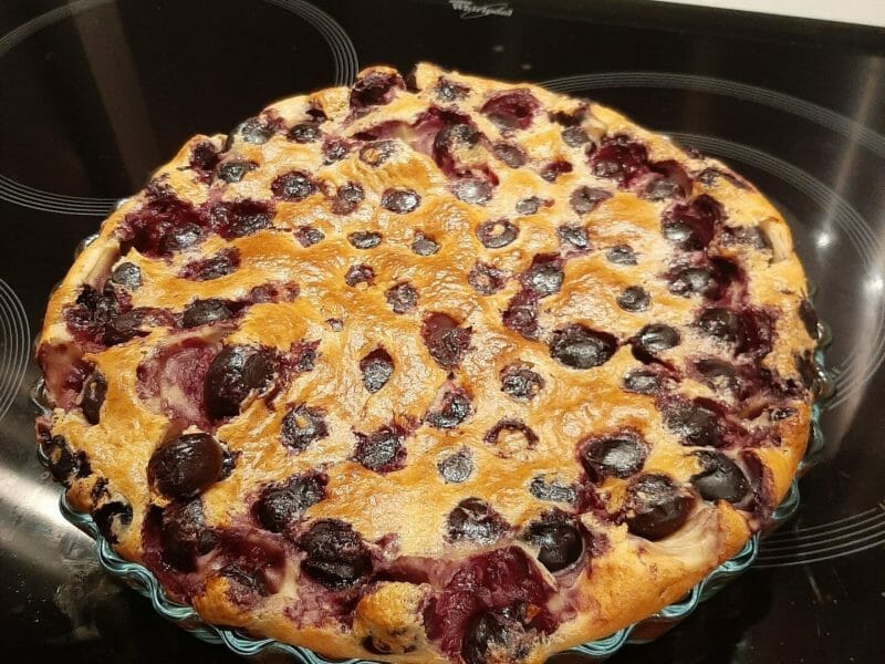 Cliquez pour zoomer ! Clafoutis aux cerises Thermomix par laetitia64100