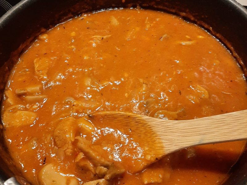 Cliquez pour zoomer ! Veau Marengo Thermomix par laetitia64100