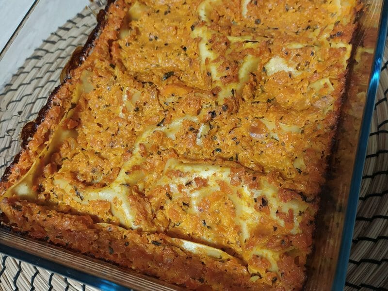 Cliquez pour zoomer ! Lasagnes aux carottes Thermomix par maman1806