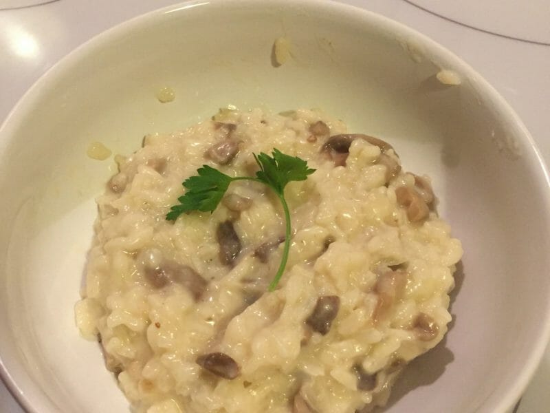 Cliquez pour zoomer ! Risotto au gorgonzola et champignons Thermomix par mademoiselle09