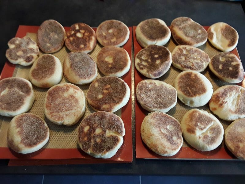 Cliquez pour zoomer ! Muffins anglais Thermomix par Fabienne49