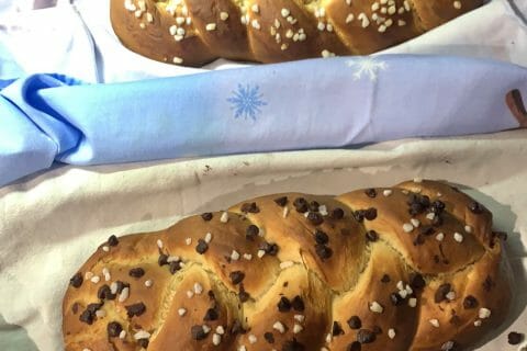 Cliquez pour zoomer ! Brioche tressée à la mie filante Thermomix par lolilo59