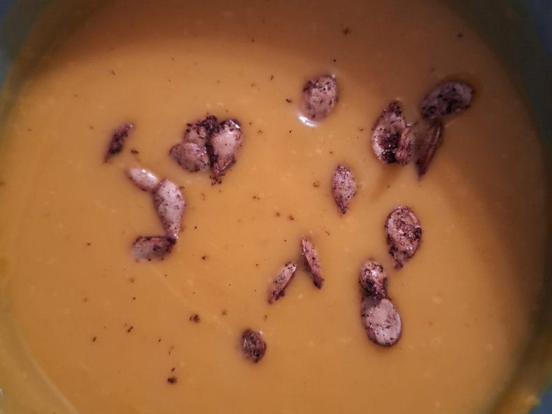 Cliquez pour zoomer ! Velouté de butternut Thermomix par nadinachou