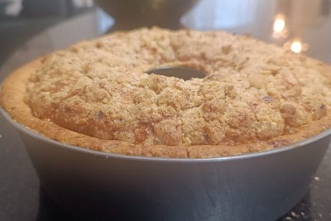 Cliquez pour zoomer ! Tarte aux pommes façon crumble Thermomix par Lele38