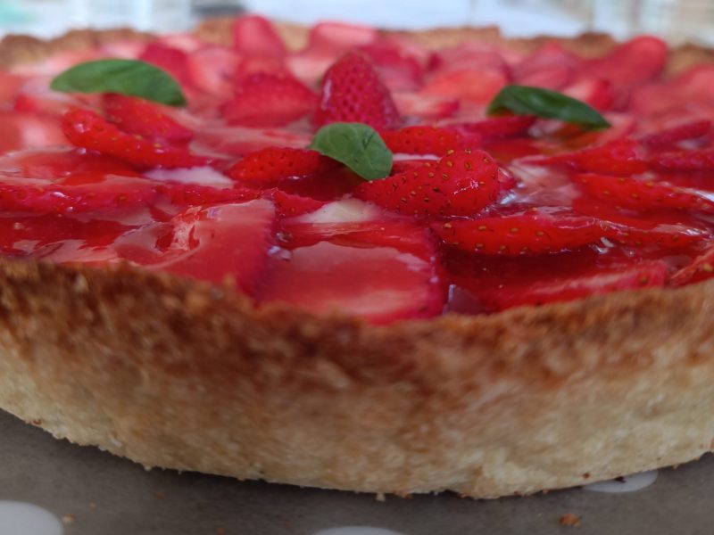 Cliquez pour zoomer ! Tarte aux fraises Thermomix par Lele38