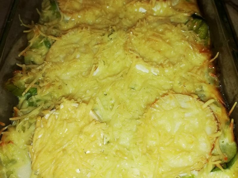 Cliquez pour zoomer ! Gratin de courgettes au chèvre Thermomix par babeth20