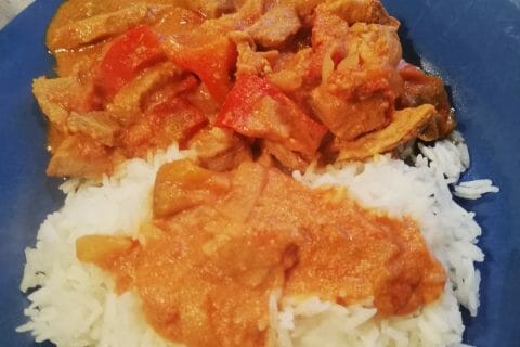 Cliquez pour zoomer ! Sauté de porc au curry Thermomix par babeth20