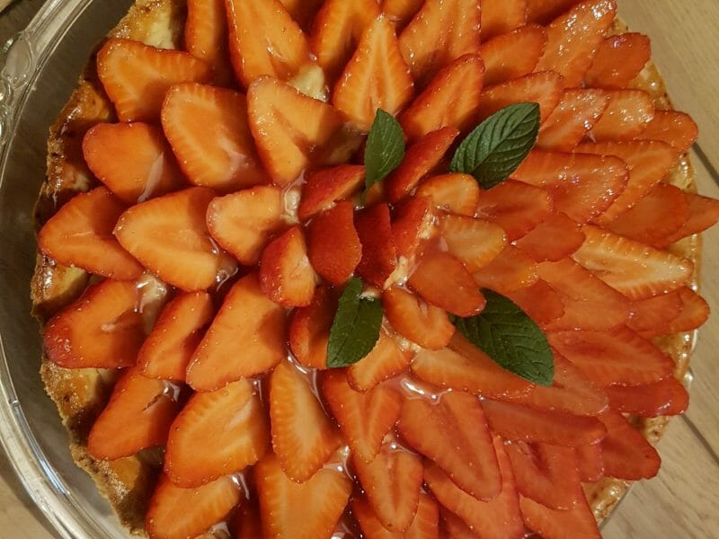 Cliquez pour zoomer ! Tarte aux fraises Thermomix par Euphrosyne