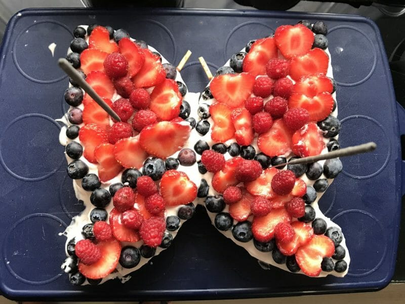 Cliquez pour zoomer ! Gâteau papillon Thermomix par mathilde_rnc