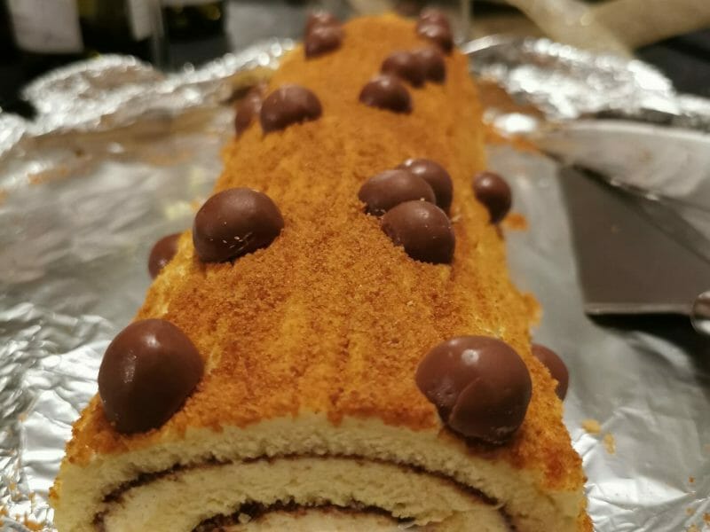 Cliquez pour zoomer ! Bûche Tiramisu Thermomix par elodie_gaga