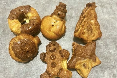 Cliquez pour zoomer ! Marbré au chocolat Thermomix par Les minou’s