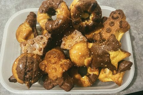 Cliquez pour zoomer ! Marbré au chocolat Thermomix par Les minou’s