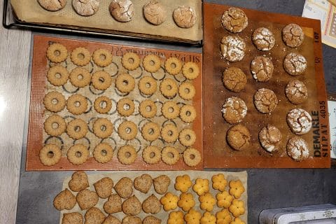 Cliquez pour zoomer ! Sablés à la presse à biscuits Thermomix par petitegourmande