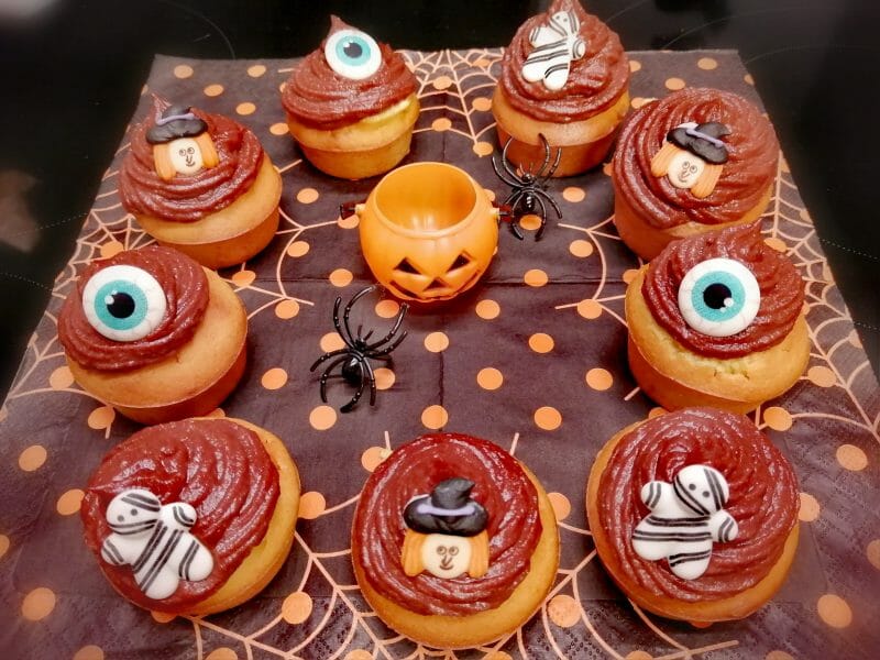 Cliquez pour zoomer ! Cupcakes au nutella Thermomix par petitegourmande