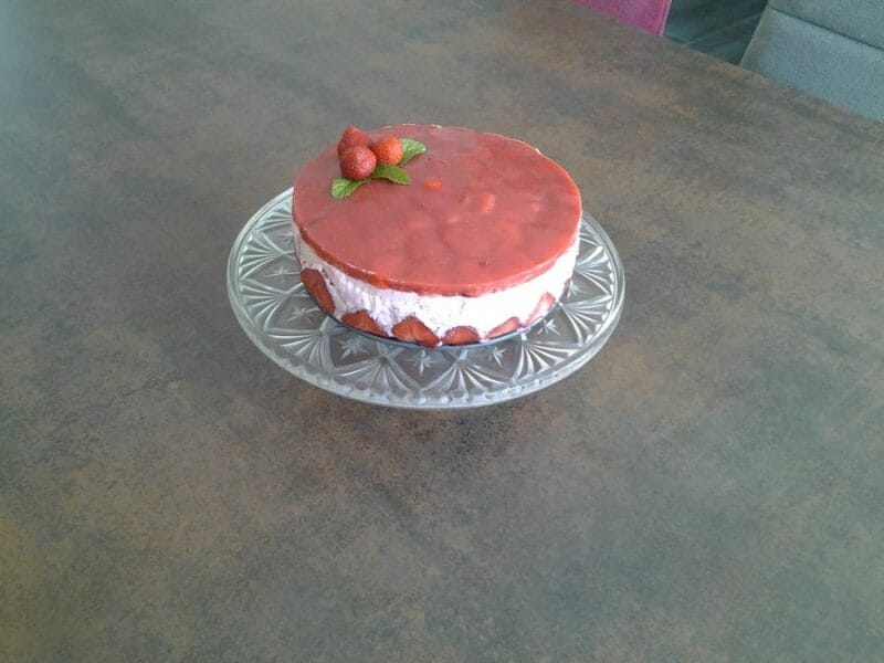 Cliquez pour zoomer ! Bavarois aux fraises Thermomix par Lena 22