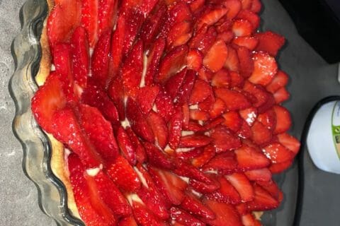 Cliquez pour zoomer ! Tarte aux fraises Thermomix par popo
