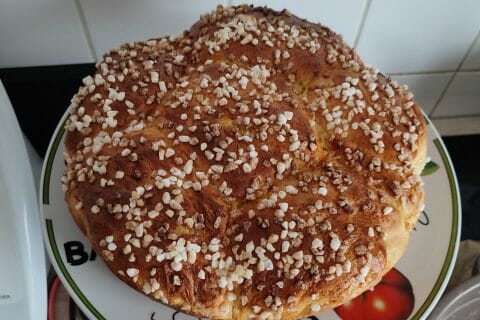 Cliquez pour zoomer ! Brioche tressée à la mie filante Thermomix par virgie23