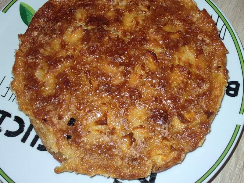 Cliquez pour zoomer ! Moelleux aux pommes Thermomix par virgie23