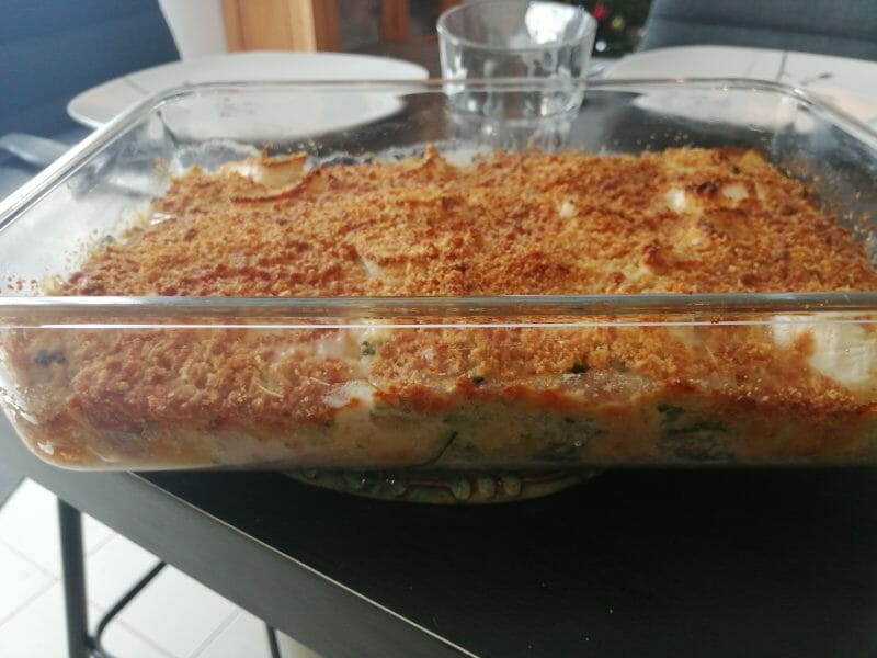 Cliquez pour zoomer ! Crumble courgettes, chèvre et lardons Thermomix par julinette06