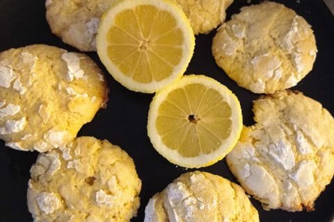 Cliquez pour zoomer ! Craquelés au citron Thermomix par nelly59