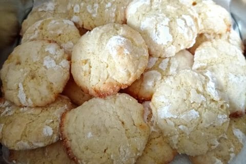 Cliquez pour zoomer ! Craquelés au citron Thermomix par nelly59