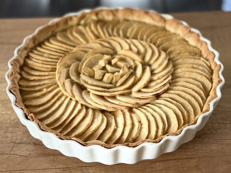 Cliquez pour zoomer ! Tarte aux pommes alsacienne Thermomix par sofyko67