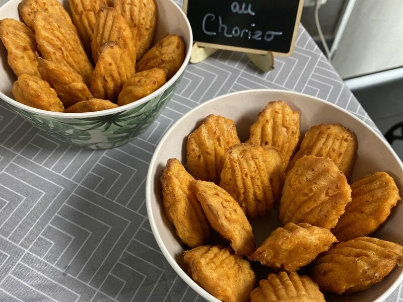 Cliquez pour zoomer ! Madeleines au chorizo Thermomix par sofyko67