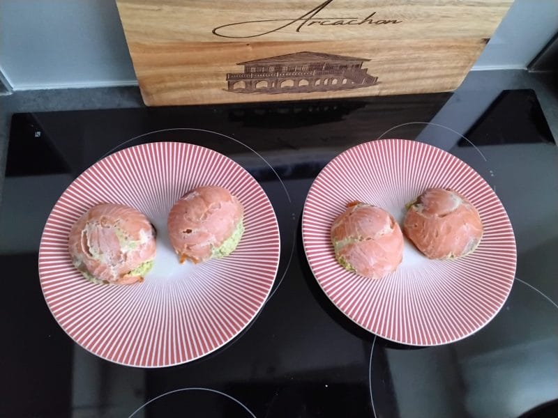 Cliquez pour zoomer ! Timbales de courgettes et saumon fumé Thermomix par vyolette