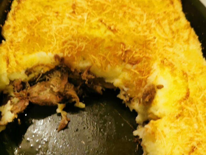 Cliquez pour zoomer ! Parmentier de canard aux cèpes Thermomix par cathybike