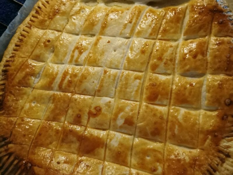 Cliquez pour zoomer ! Galette des rois à la frangipane Thermomix par cathybike