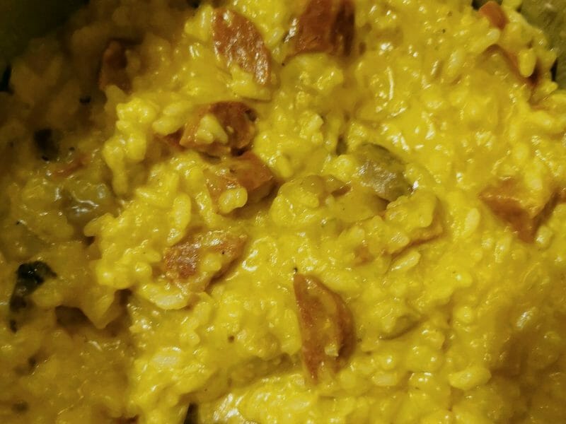 Cliquez pour zoomer ! Risotto au chorizo Thermomix par cathybike
