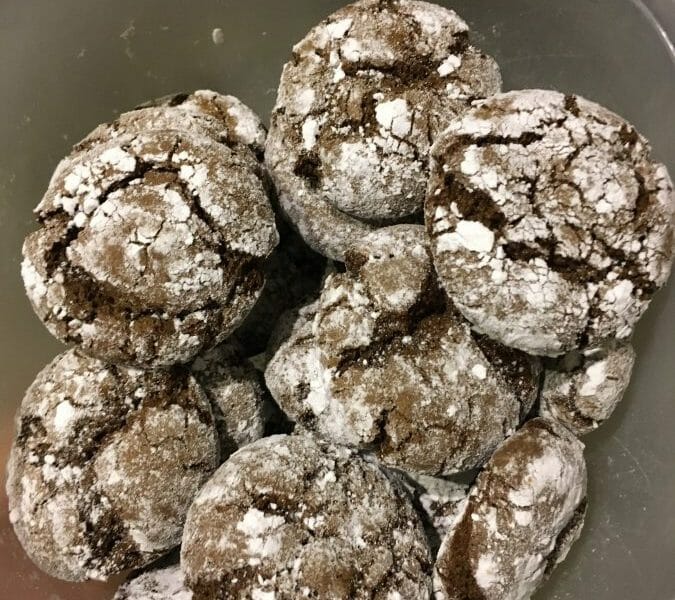 Cliquez pour zoomer ! Craquelés au chocolat Thermomix par Vania