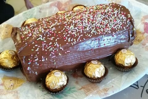 Cliquez pour zoomer ! Bûche Ferrero Rocher Thermomix par mcauquil1519