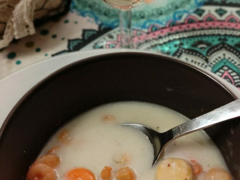 Cliquez pour zoomer ! Cassolettes de Saint Jacques Thermomix par karoleou