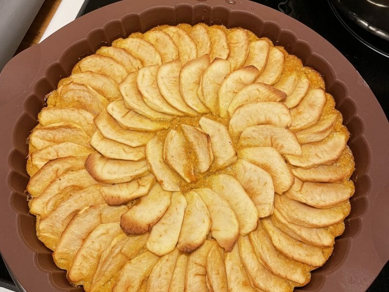 Cliquez pour zoomer ! Tarte aux pommes sans pâte Thermomix par noemiecaron88