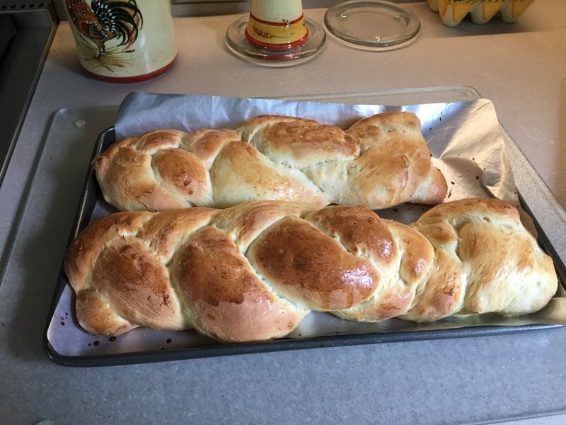 Cliquez pour zoomer ! Brioche tressée à la mie filante Thermomix par Fremi58