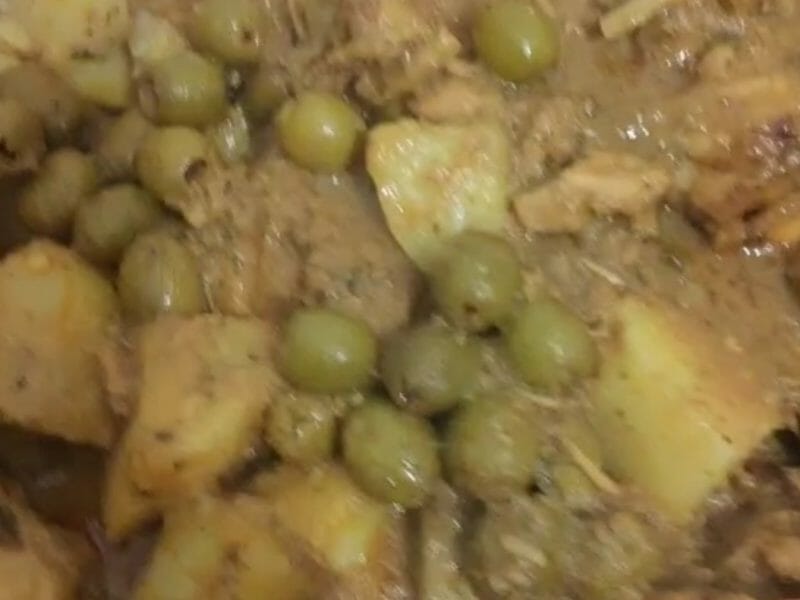 Cliquez pour zoomer ! Tajine de poulet aux olives Thermomix par monamajestic