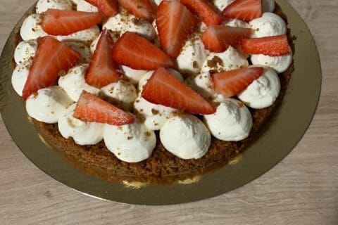 Cliquez pour zoomer ! Tarte aux fraises sans cuisson Thermomix par zohra08