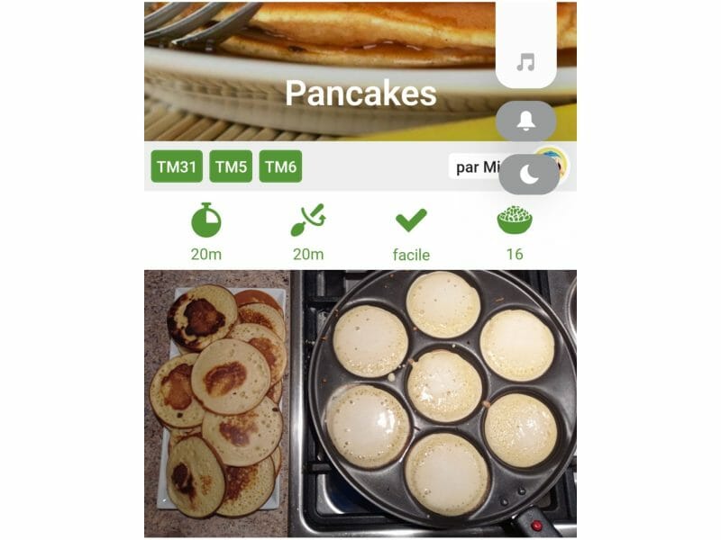 Cliquez pour zoomer ! Pancakes Thermomix par bernadette_r