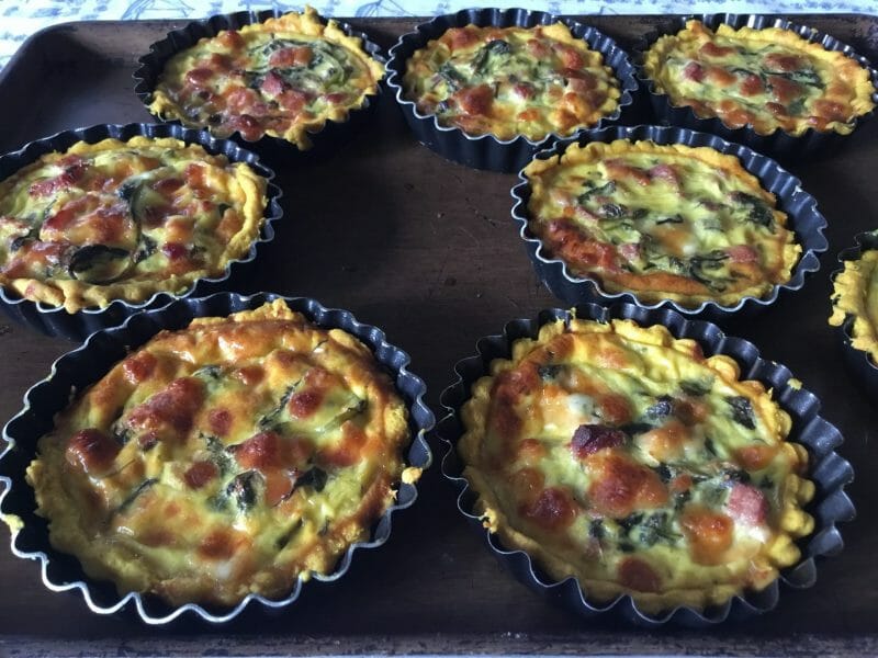 Cliquez pour zoomer ! Quiche aux fanes de radis Thermomix par mamounette1955