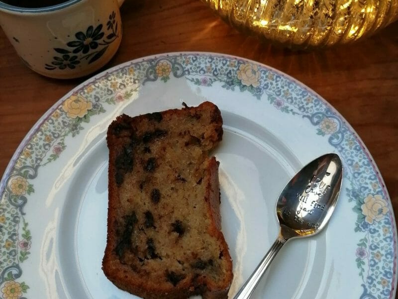 Cliquez pour zoomer ! Cake banane et pépites de chocolat Thermomix par anne-lise_04